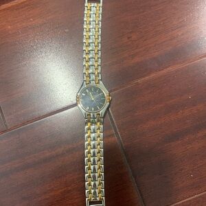 Two-Tone Silver and Gold Watch